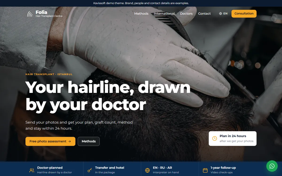 Folia · Hair Transplant screenshot