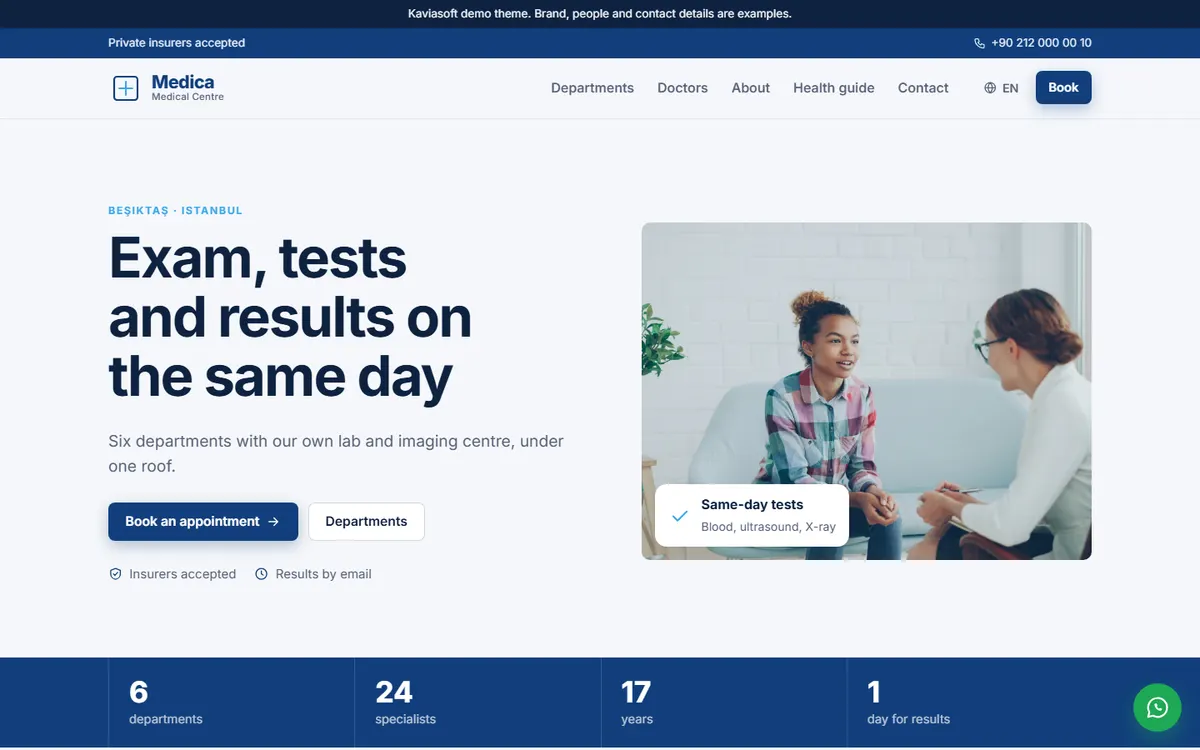 Medica · Polyclinic screenshot