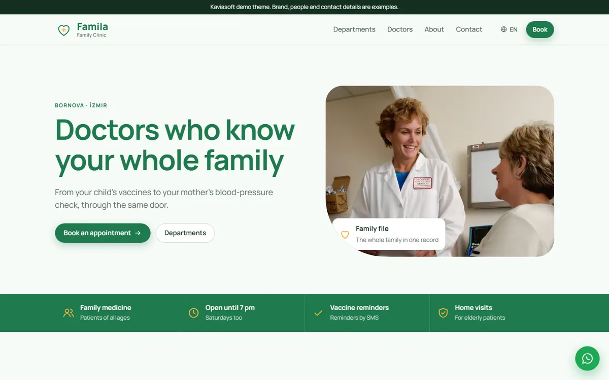 Famila · Family Clinic screenshot