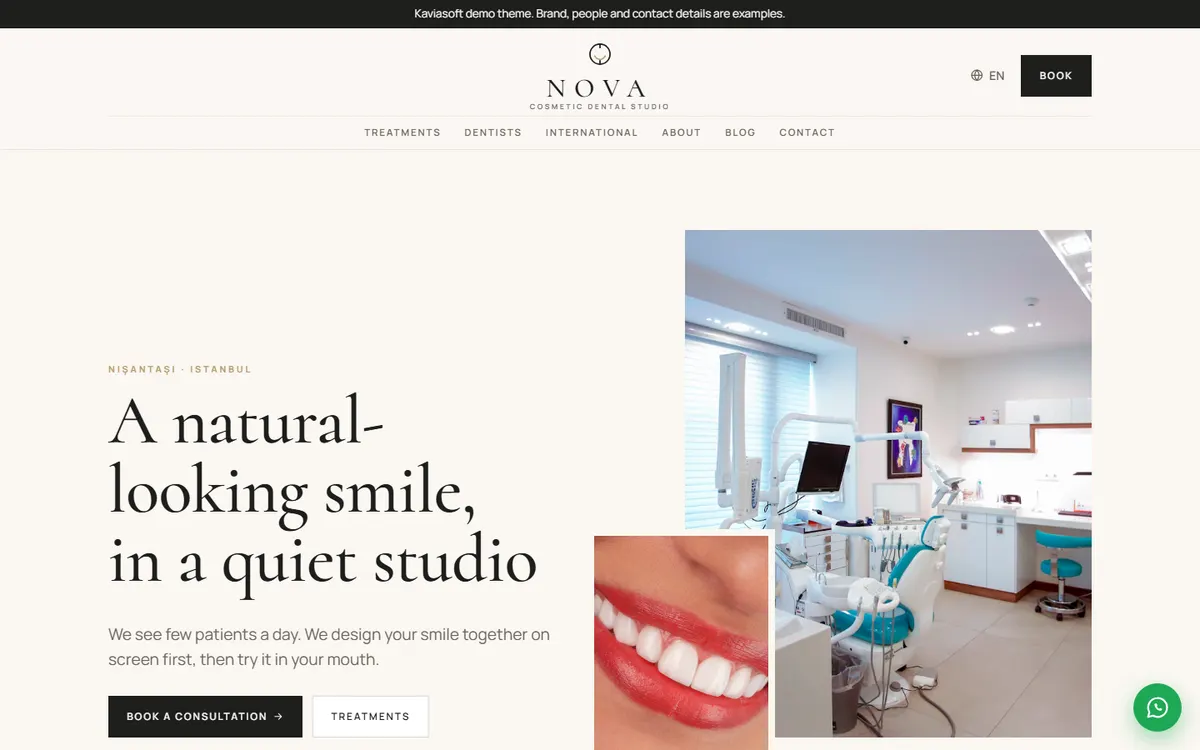 Nova · Boutique Cosmetic Dentistry screenshot
