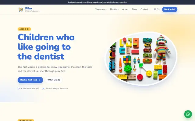 Piko · Children's Dentistry screenshot