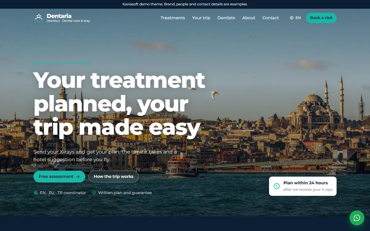 Dentaria · Dental Tourism screenshot