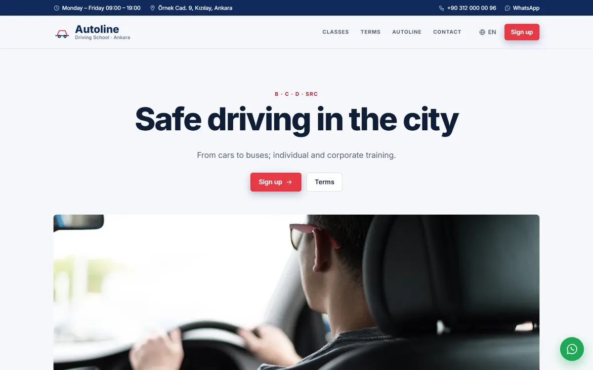 Autoline · City Driving School screenshot