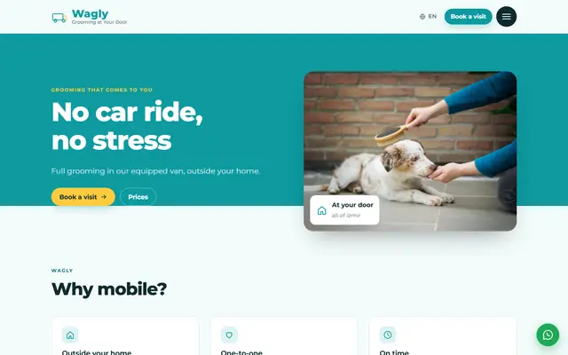 Wagly · Mobile Grooming screenshot