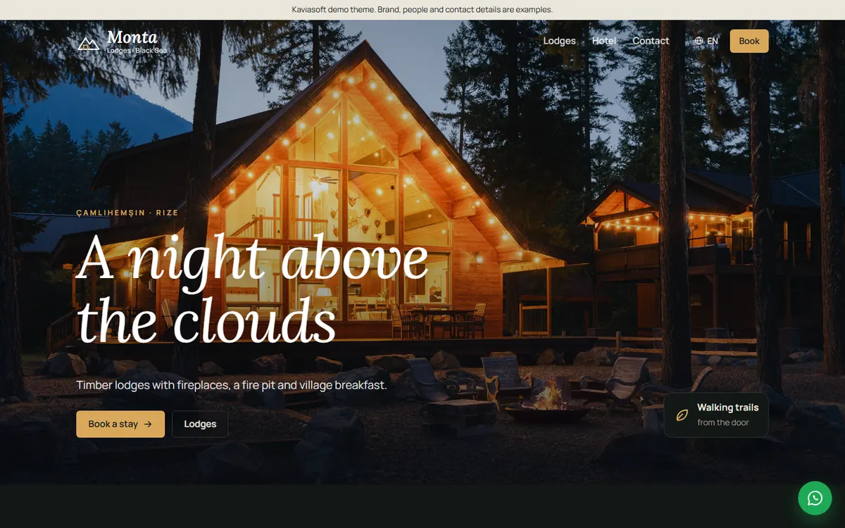 Monta · Mountain Lodges screenshot