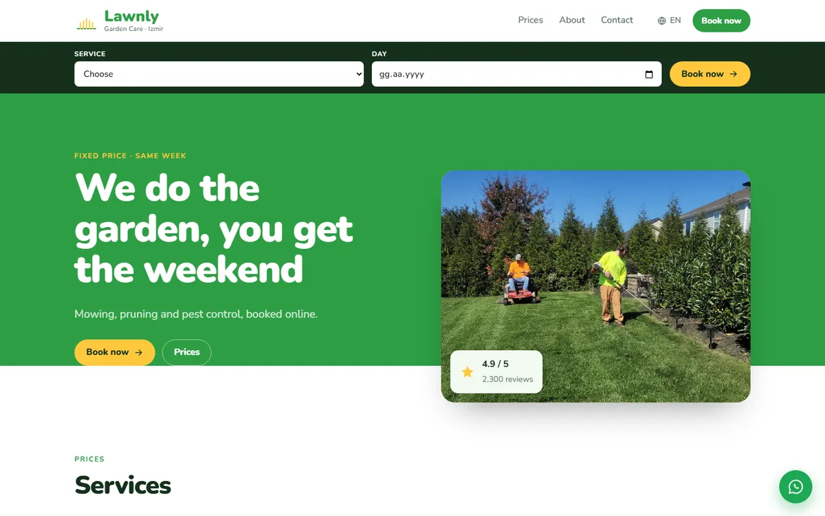 Lawnly · Garden Care screenshot