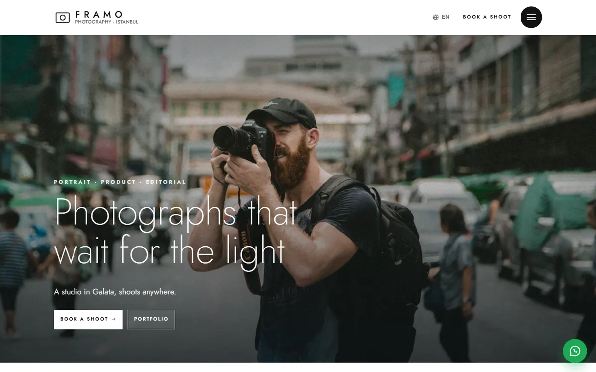 Framo · Photographer screenshot