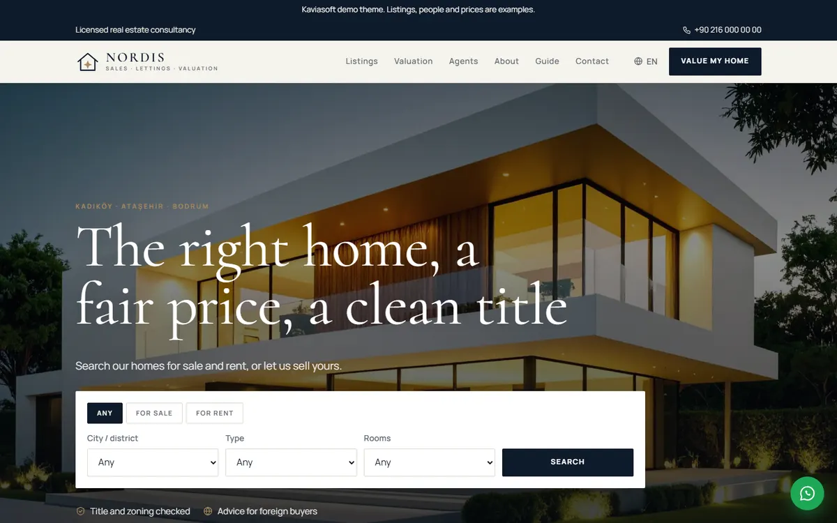 Nordis · Real Estate screenshot