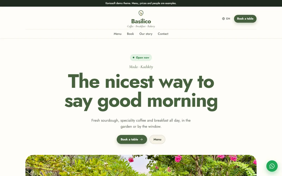 Basilico · Café & Breakfast screenshot