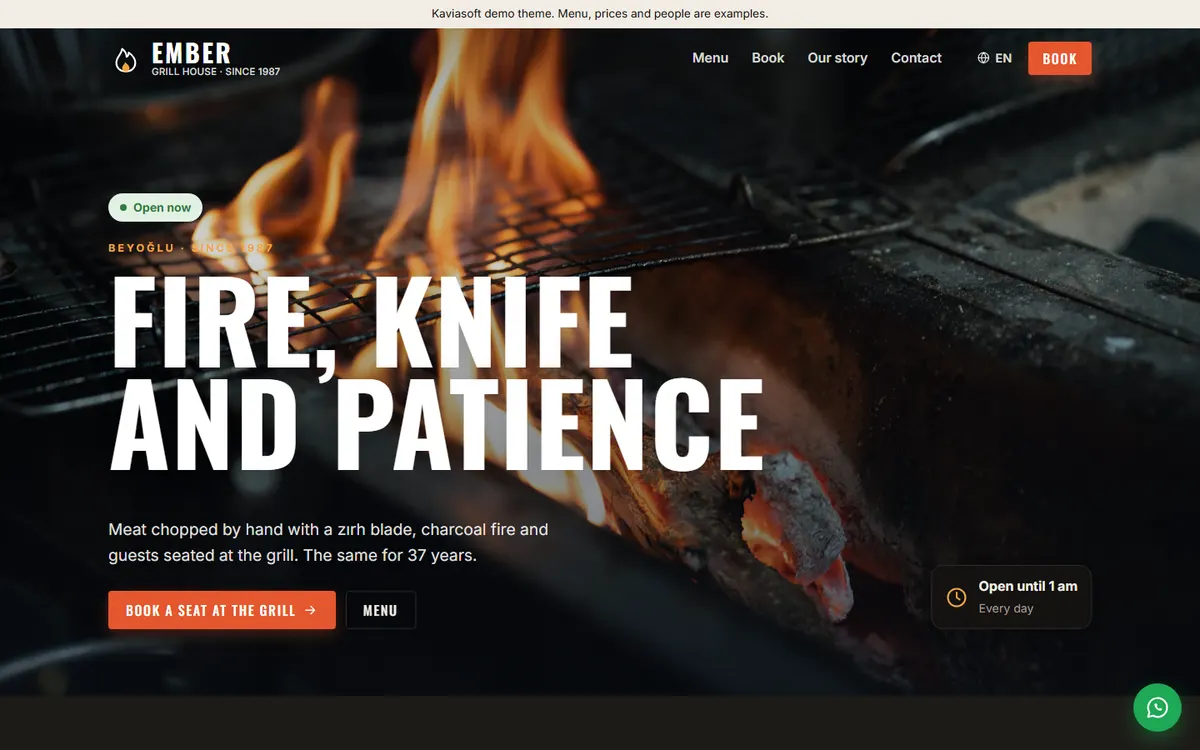 Ember · Grill & Kebab House screenshot