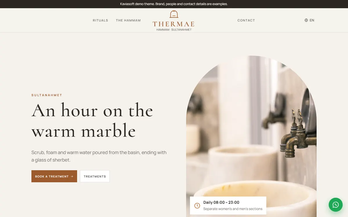 Thermae · Hammam screenshot