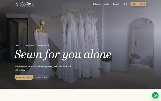 Couturo · Bridal & Evening screenshot