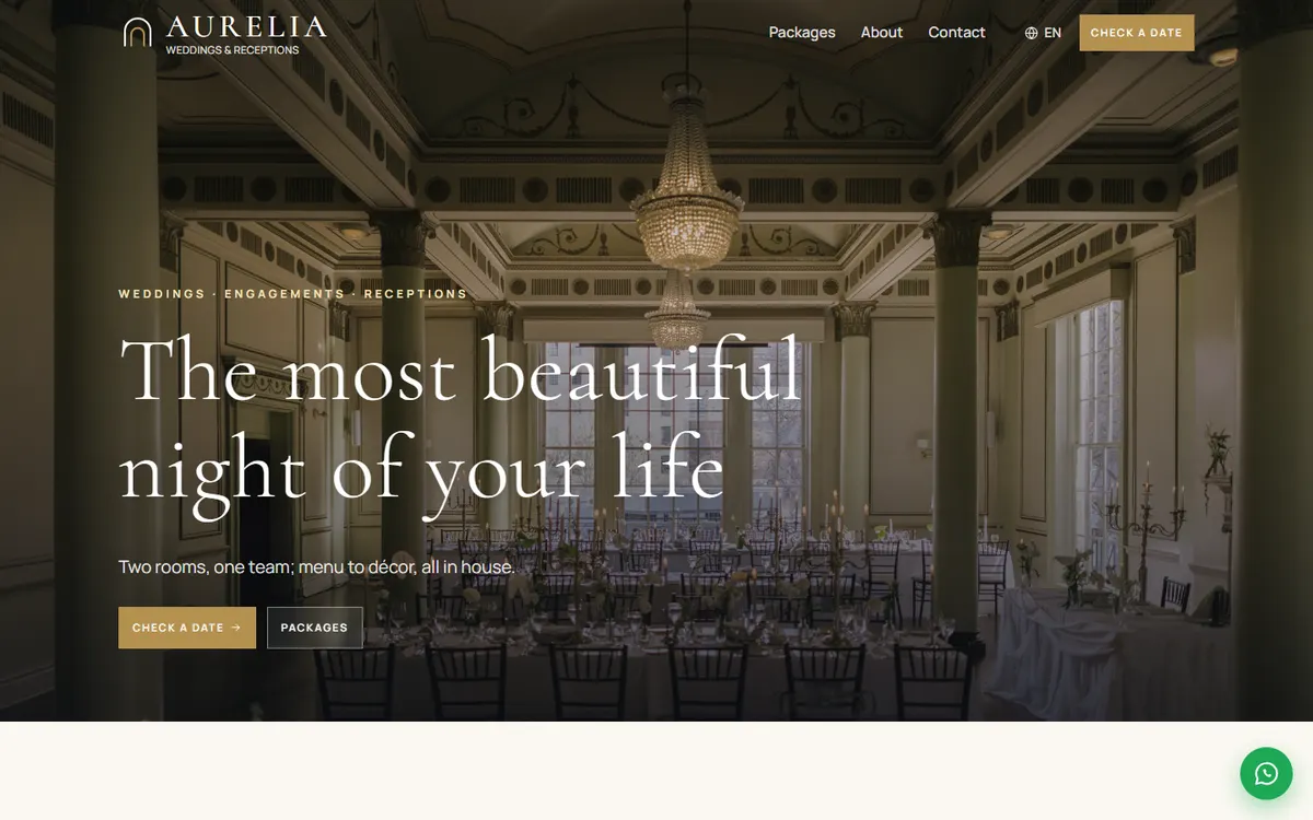 Aurelia · Wedding Venue screenshot
