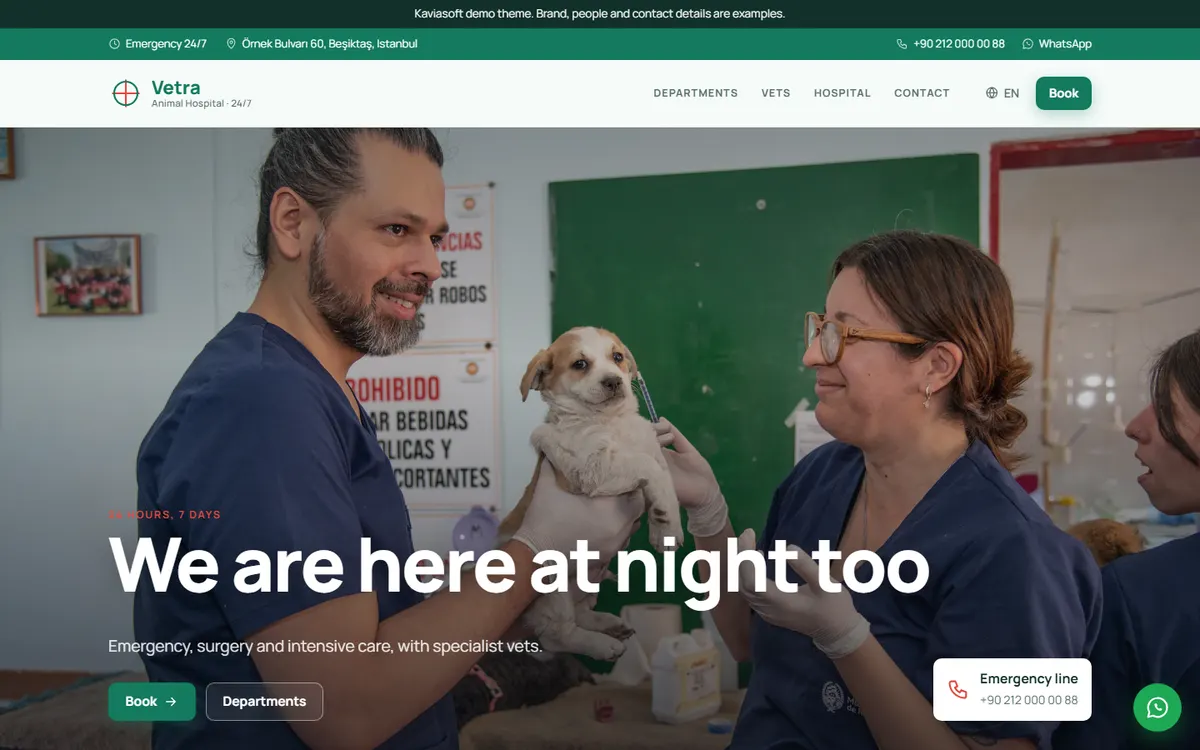Vetra · Animal Hospital screenshot