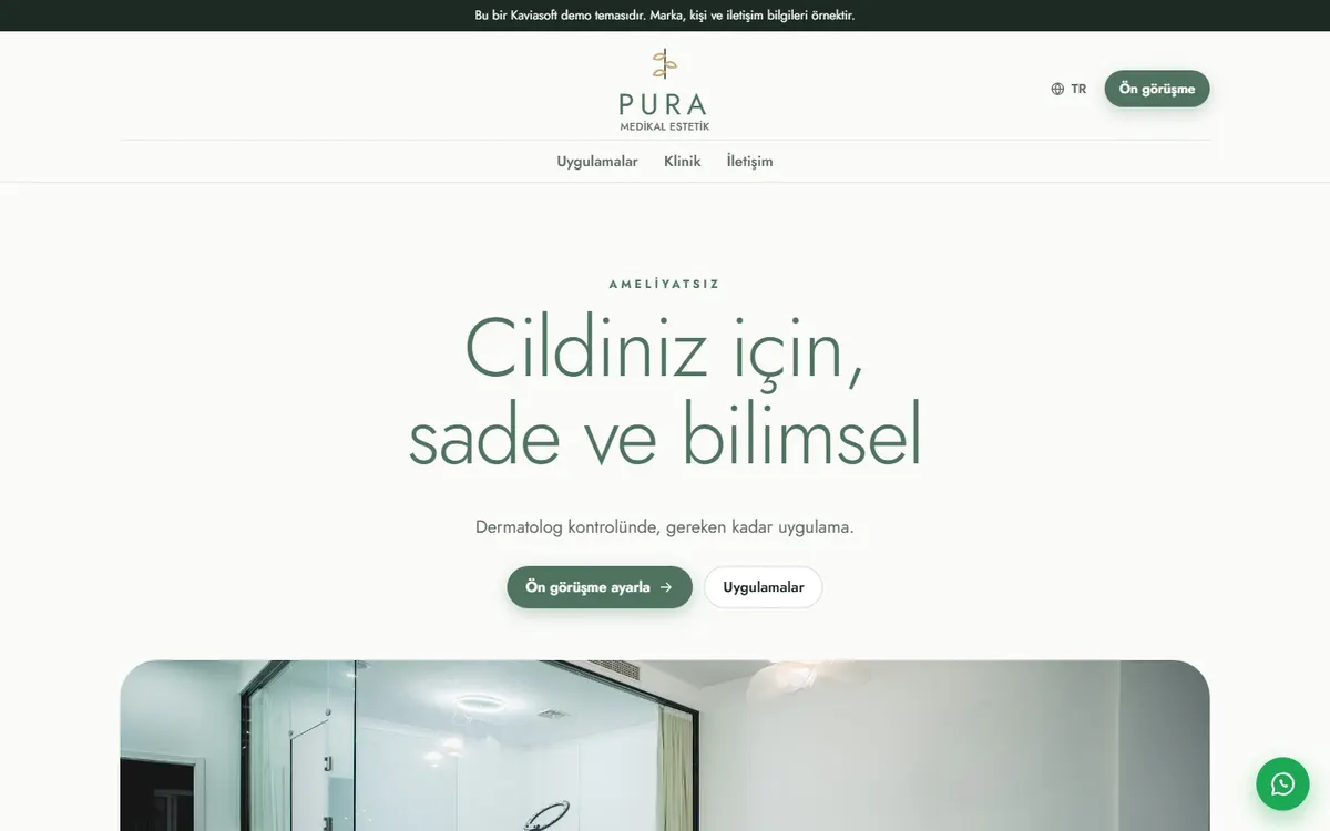 Pura · Medikal Estetik ekran görüntüsü