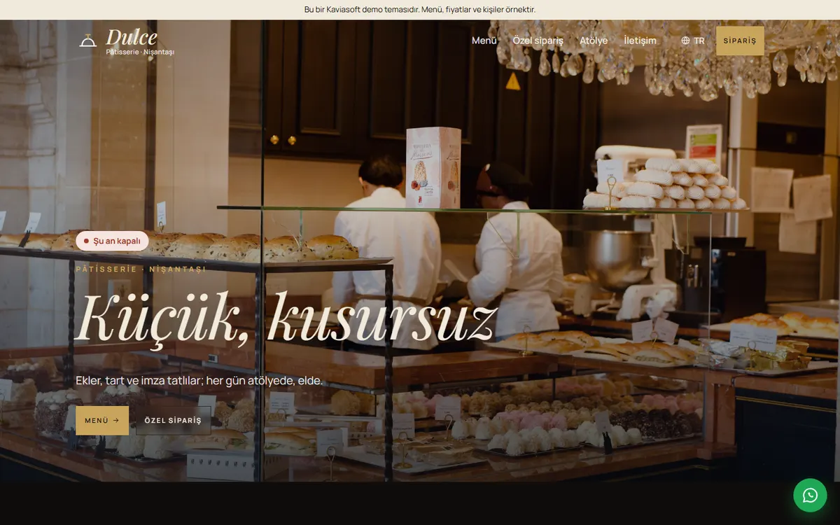 Dulce · Pâtisserie ekran görüntüsü