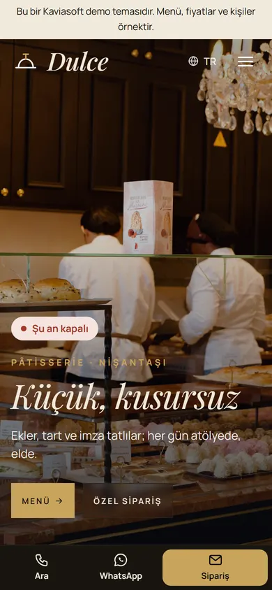 Dulce · Pâtisserie telefonda