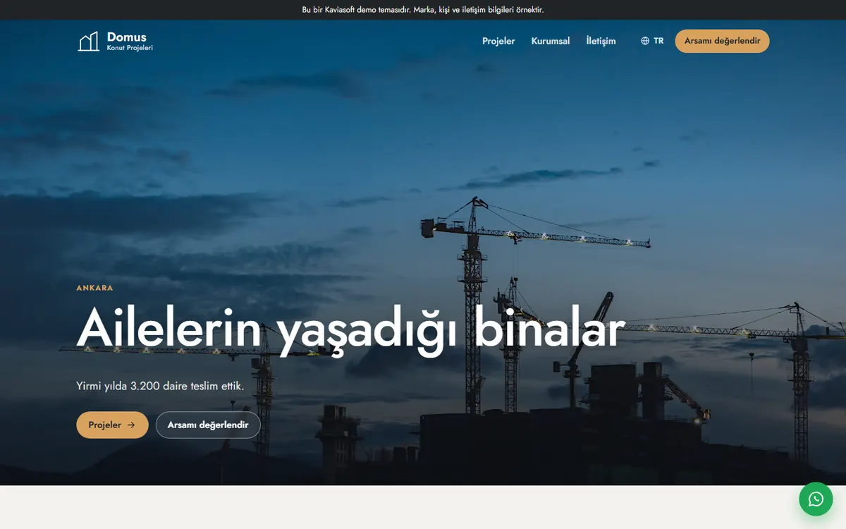 Domus · Konut Projeleri ekran görüntüsü