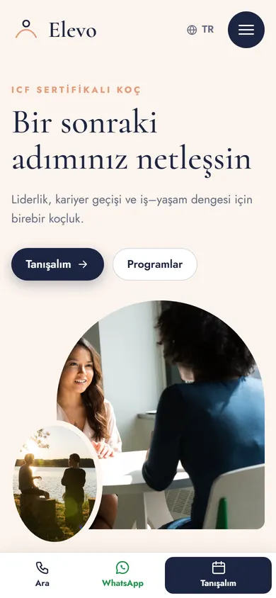 Elevo · Koçluk telefonda