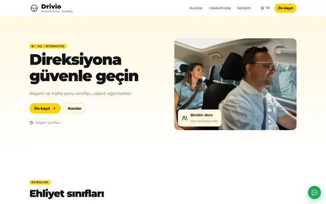 Drivio · Sürücü Kursu ekran görüntüsü