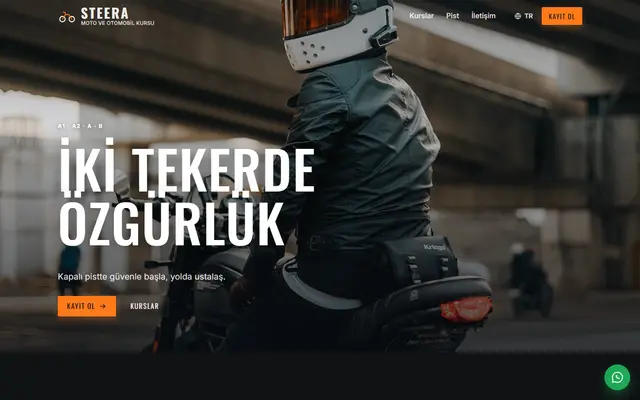 Steera · Moto ve Otomobil Kursu ekran görüntüsü