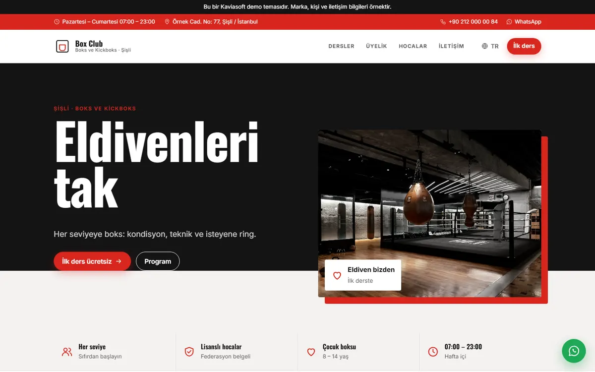 Box Club · Boks Kulübü ekran görüntüsü