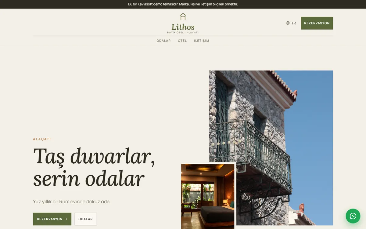 Lithos · Butik Otel ekran görüntüsü