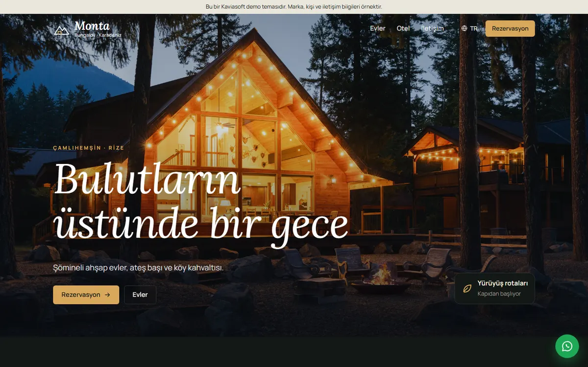 Monta · Dağ Evi ve Bungalov ekran görüntüsü