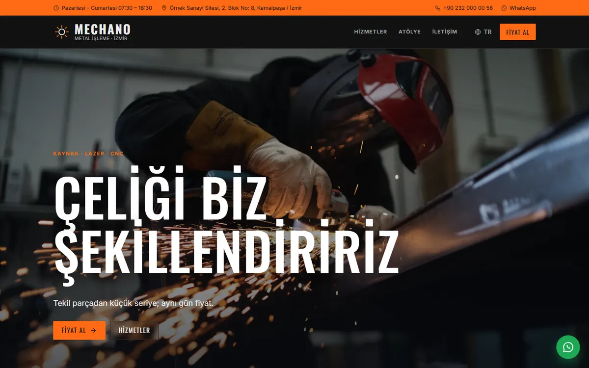 Mechano · Metal İşleme ekran görüntüsü